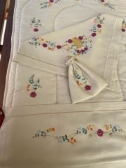 BREZİLYA İŞİ SECCADE TAKIMI (ÜRÜNÜMÜZ GÖRSEL AMAÇLIDIR SİPARİŞ ALINIR )