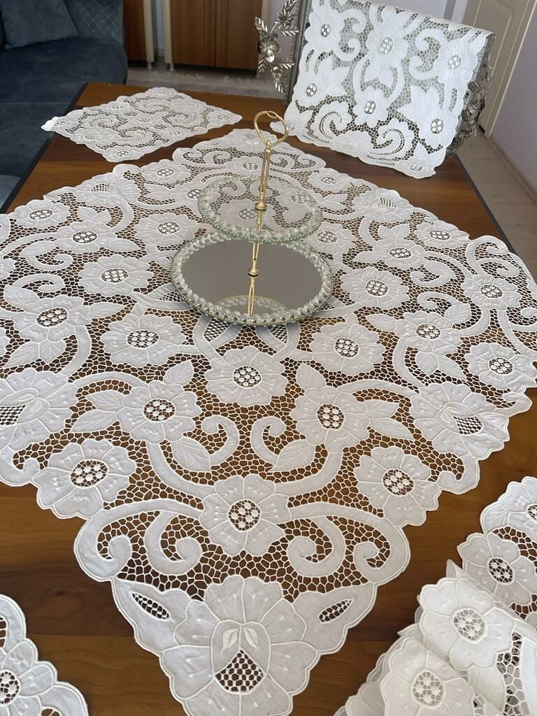 BEYAZ İŞ SALON TAKIMI (ÜRÜNÜMÜZ GÖRSEL AMAÇLIDIR SİPARİŞ ALINIR )