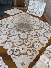 BEYAZ İŞ SALON TAKIMI (ÜRÜNÜMÜZ GÖRSEL AMAÇLIDIR SİPARİŞ ALINIR )