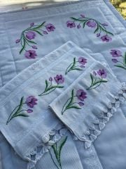 KANEVİÇE SECCADE TAKIMI (ÜRÜNÜMÜZ GÖRSEL AMAÇLIDIR SİPARİŞ ALINI