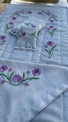 KANEVİÇE SECCADE TAKIMI (ÜRÜNÜMÜZ GÖRSEL AMAÇLIDIR SİPARİŞ ALINI