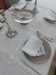 BEYAZ İŞ SERVİS TAKIMI 10 PARÇA ( ÜRÜNÜMÜZ GÖRSEL AMAÇLIDIR SİPARİŞ ALINIR )