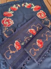 KANEVİÇE SECCADE TAKIMI (ÜRÜNÜM GÖRSEL AMAÇLIDIR SİPARİŞ ALINIR )