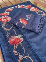 KANEVİÇE SECCADE TAKIMI (ÜRÜNÜM GÖRSEL AMAÇLIDIR SİPARİŞ ALINIR )