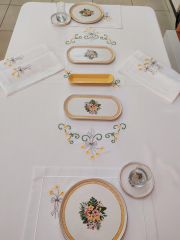 MAKİNE NAKIŞLI MUTFAT TAKIMI (ÜRÜNLERİMİZ GÖRSEL AMAÇLIDIR SİPARİŞ ALINIR)