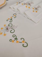 MAKİNE NAKIŞLI MUTFAT TAKIMI (ÜRÜNLERİMİZ GÖRSEL AMAÇLIDIR SİPARİŞ ALINIR)