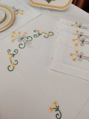 MAKİNE NAKIŞLI MUTFAT TAKIMI (ÜRÜNLERİMİZ GÖRSEL AMAÇLIDIR SİPARİŞ ALINIR)