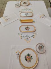 MAKİNE NAKIŞLI MUTFAT TAKIMI (ÜRÜNLERİMİZ GÖRSEL AMAÇLIDIR SİPARİŞ ALINIR)