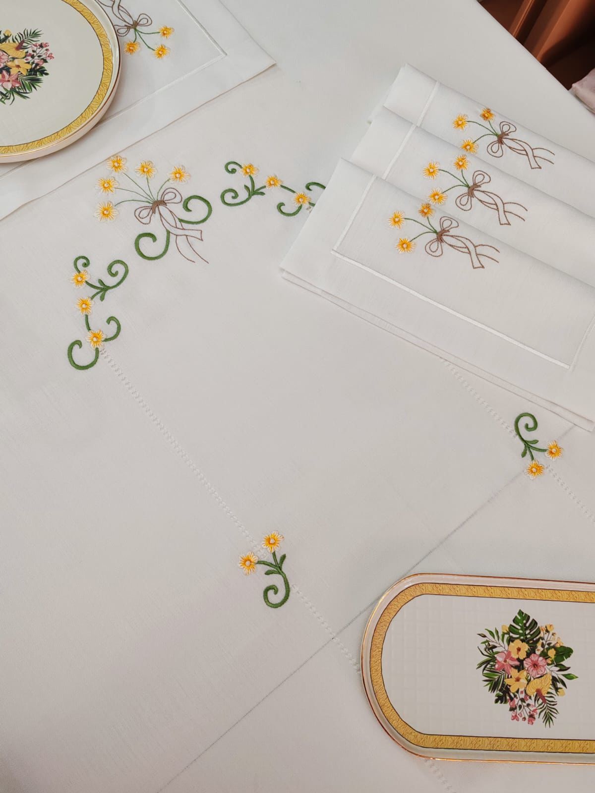 MAKİNE NAKIŞLI MUTFAT TAKIMI (ÜRÜNLERİMİZ GÖRSEL AMAÇLIDIR SİPARİŞ ALINIR)