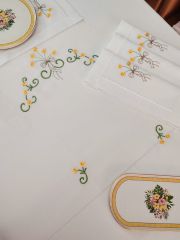 MAKİNE NAKIŞLI MUTFAT TAKIMI (ÜRÜNLERİMİZ GÖRSEL AMAÇLIDIR SİPARİŞ ALINIR)