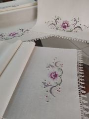 İĞNE OYALI MAKİNE NAKIŞLI SALON TAKIMI (ÜRÜNLERİMİZ GÖRSEL AMAÇLIDIR SİPARİŞ ALINIR)