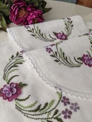 KANEVİÇE İĞNE OYASI YATAK ODASI TAKIMI (ÜRÜNLERİMİZ GÖRSEL AMAÇLIDIR SİPARİŞ ALINIR)