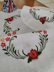 KANEVİÇE İĞNE OYASI YATAK ODASI TAKIMI (ÜRÜNLERİMİZ GÖRSEL AMAÇLIDIR SİPARİŞ ALINIR)