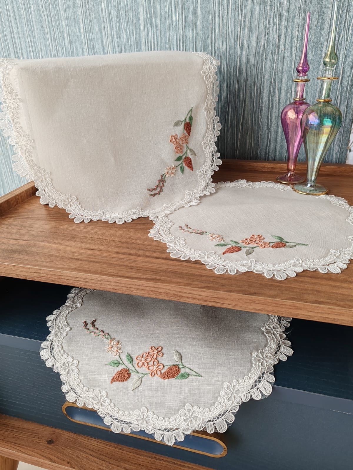 BREZİLYA NAKIŞLI YATAK ODASI TAKIMI (ÜTÜNLERİMİZ GÖRSEL AMAÇLI SİPARİŞ ALINIR)