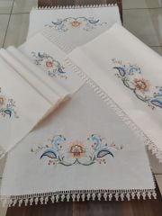 İĞNE OYALI MAKİNE NAKIŞLI SALON TAKIMI (ÜRÜNLERİMİZ GÖRSEL AMAÇLIDIR SİPARİŞ ALINIR)