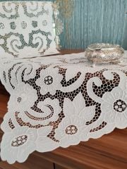 BEYAZ İŞİ YATAK ODASI TAKIMI (ÜRÜNLERİMİZ GÖRSEL AMAÇLIDIR SİPARİŞ ALINIR