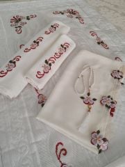 KANEVİÇE SECCADETAKIMI ( ÜRÜNLERİMİZ GÖRSEL AMAÇLIDIR SİPARİŞ ALINIR)