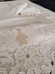 BEYAZ İŞ SECADE TAKIMI 8ÜRÜNLERİMİZ GÖRSEL AMAÇLIDIR SİPARİŞ ALINIR)