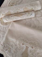 BEYAZ İŞ SECADE TAKIMI 8ÜRÜNLERİMİZ GÖRSEL AMAÇLIDIR SİPARİŞ ALINIR)