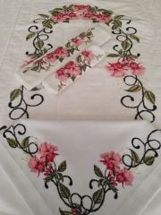 KANEVİÇE SECCADE TAKIMI (ÜRÜNLERİMİZ GÖRSEL AMAÇLIDIR SİPARİŞ ALINIR)