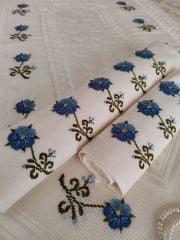 İĞNE OYALI KANEVİÇELİ SECCADE TAKIMI (ÜRÜNLERİMİZ GÖRSEL AMAÇLIDIR SİPARİŞ ALINIR)