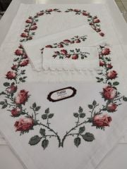 KANEVİÇE SECCADE TAKIMI ( ÜRÜNLERİMİZ GÖRSEL AMAÇLIDIR SİPARİŞ ALINIR)