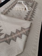 BARGOLLO İŞİ SECCADE TAKIMI (ÜRÜNLERİMİZ GÖRSEL AMAÇLIDIR SİPARİŞ ALINIR)