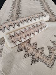 BARGOLLO İŞİ SECCADE TAKIMI (ÜRÜNLERİMİZ GÖRSEL AMAÇLIDIR SİPARİŞ ALINIR)