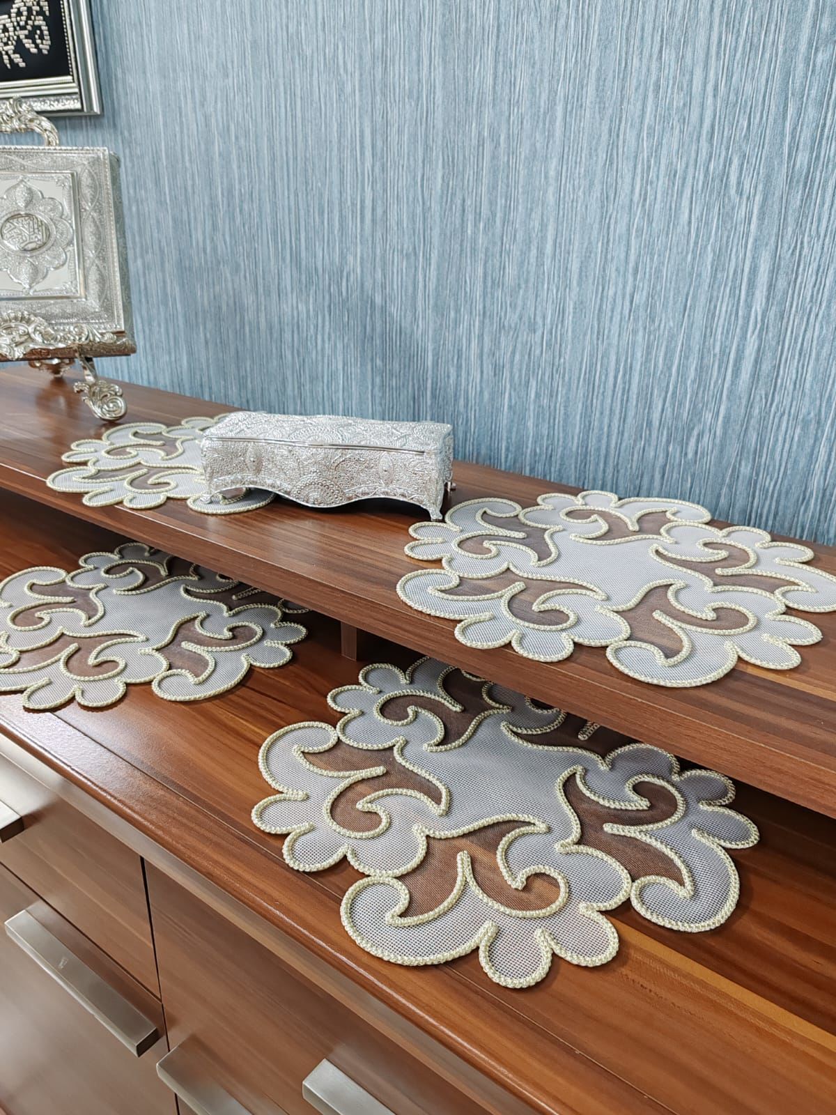 TÜL ANGLES YATAK ODASI TAKIMI (ÜRÜNLERİMİZ GÖRSEL AMAÇLIDIR SİPARİŞ ALINIR)