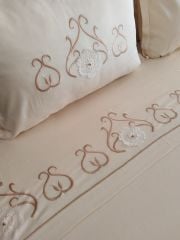 NAKIŞLI NEVRESİM VE PİKE TAKIMI(ÜRÜNLERİMİZ GÖRSEL AMAÇLIDIR SİPARİŞ ALINIR)