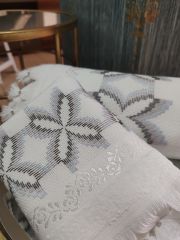 BARGELLO İŞİ HAVLU (ÜRÜNLERİMİZ GÖRSEL AMAÇLIDIR SİPARİ Ş ALINIR)