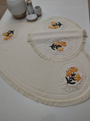 PUNCH İŞİ BANYO PASPAS TAKIMI (ÜRÜNLERİMİZ GÖRSEL AMAÇLIDIR SİPARİŞ ALINIR)