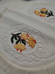 PUNCH İŞİ BANYO PASPAS TAKIMI (ÜRÜNLERİMİZ GÖRSEL AMAÇLIDIR SİPARİŞ ALINIR)