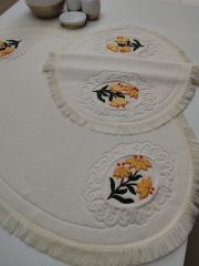 PUNCH İŞİ BANYO PASPAS TAKIMI (ÜRÜNLERİMİZ GÖRSEL AMAÇLIDIR SİPARİŞ ALINIR)