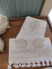 NAKIŞLI HAVLU TAKIMI (ÜRÜNLERİMİZ GÖRSEL AMAÇLIDIR SİPARİŞ ALINIR)