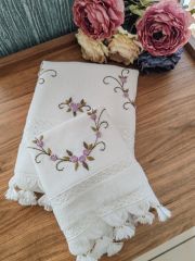 BREZİLYA NAKIŞLI HAVLU TAKIMI (ÜRÜNLERİMİZ GÖRSEL AMAÇLIDIR SİPARİŞ ALINIR)