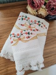 BREZİLYA İŞİ HAVLU TAKIMI (ÜRÜNLERİMİZ GÖRSEL AMAÇLIDIR SİPARİŞ ALINIR)