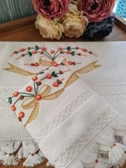 BREZİLYA İŞİ HAVLU TAKIMI (ÜRÜNLERİMİZ GÖRSEL AMAÇLIDIR SİPARİŞ ALINIR)