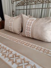 BARGELLO İŞİ NEVRESİM VE PİKE TAKIMI(ÜRÜNLERİMİZ GÖRSEL AMAÇLIDIR SİPARİŞ ALINIR)