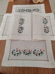 BREZİLYA NAKIŞLI YATAK ODASI TAKIMI (ÜRÜNLERİMİZ GÖRSEL AMAÇLIDIR SİPARİŞ ALINIR)