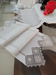 İĞNE OYASI SALON TAKIMI (ÜRÜNLERİMİZ GÖRSEL AMAÇLIDIR SİPARİŞ ALINIR)