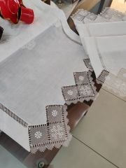 İĞNE OYASI SALON TAKIMI (ÜRÜNLERİMİZ GÖRSEL AMAÇLIDIR SİPARİŞ ALINIR)