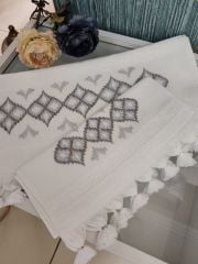 BARGELLO İŞİ HAVLU (ÜRÜNLERİMİZ GÖRSEL AMAÇLIDIR SİPARİŞ ALINIR)