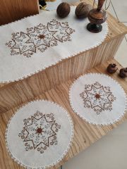 BREZİLYA NAKIŞLI YATAK ODASI TAKIMI (ÜRÜNLERİMİZ GÖRSEL AMAÇLIDIR SİPARİŞ ALINIR)