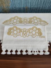 NAKIŞLI HAVLU TAKIMI (ÜRÜNLERİMİZ GÖRSEL AMAÇLIDIR SİPARİŞ ALINIR)