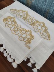 NAKIŞLI HAVLU TAKIMI (ÜRÜNLERİMİZ GÖRSEL AMAÇLIDIR SİPARİŞ ALINIR)