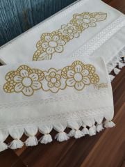 NAKIŞLI HAVLU TAKIMI (ÜRÜNLERİMİZ GÖRSEL AMAÇLIDIR SİPARİŞ ALINIR)