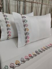 KANEVİÇE NEVRESİM TAKIMI  (ÜRÜNLERİMİZ GÖRSEL AMAÇLIDIR SİPARİŞ ALINIR)