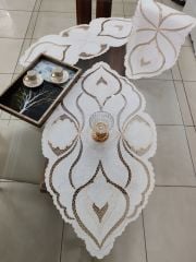 BEYAZ İŞ SALON TAKIMI (ÜRÜNLERİMİZ GÖRSEL AMAÇLIDIR SİPARİŞ ALINIR)