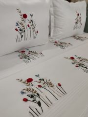 BREZİLYA NAKIŞLI NEVRESİM PİKE TAKIMI (ÜRÜNLERİMİZ GÖRSEL AMAÇLIDIR SİPARİŞ ALINIR)